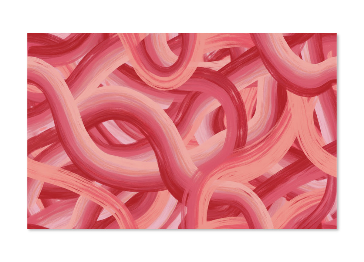 PatternPly® Full Coverage Winding Pink and Red Maze product photo 2