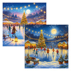 PatternPly® Transparent Winter Skating sheet showing the pattern