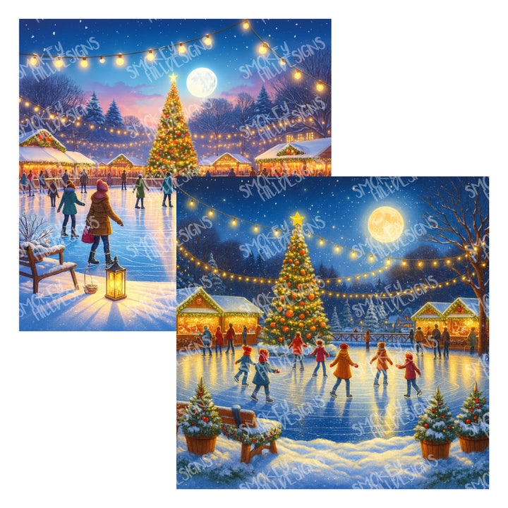 PatternPly® Transparent Winter Skating