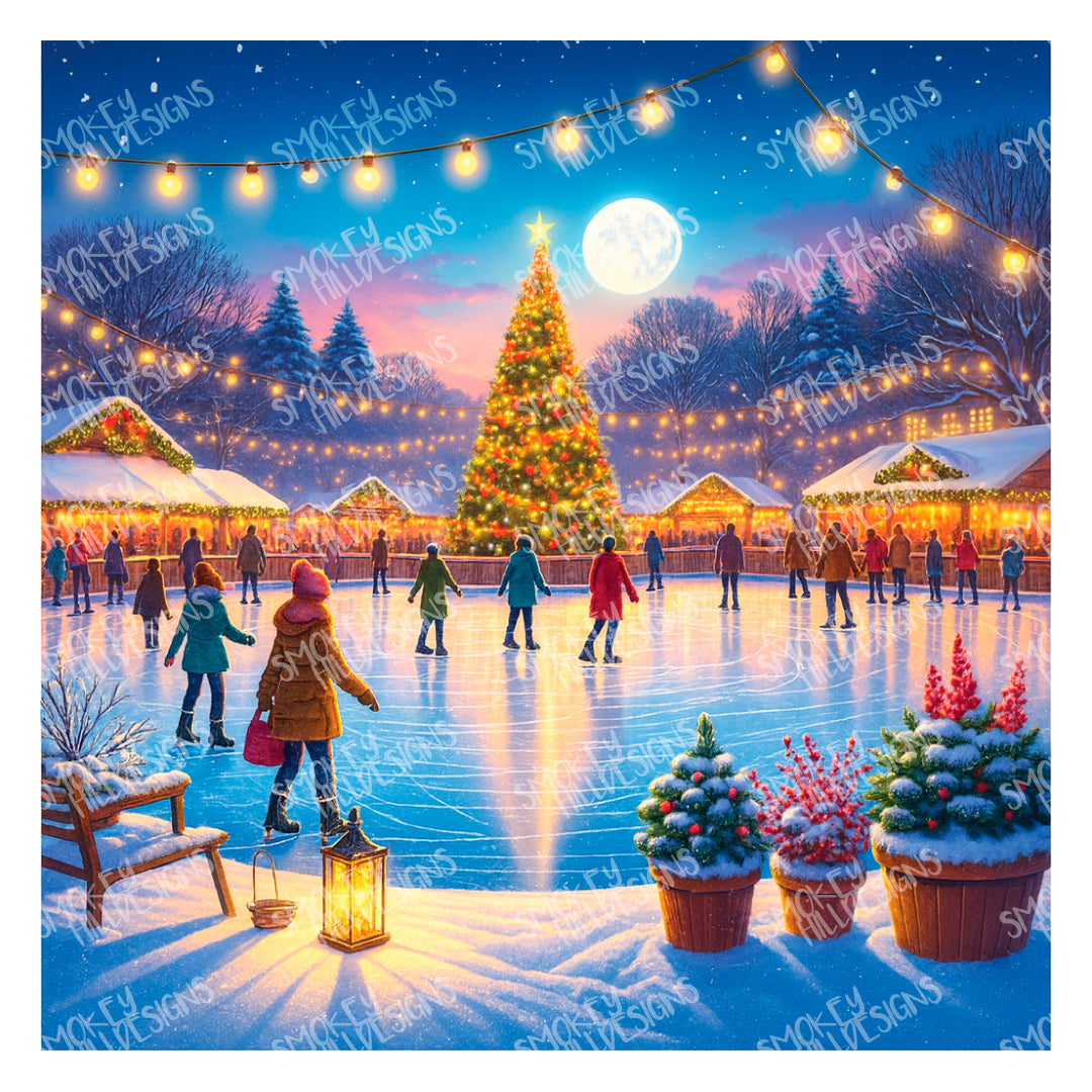 PatternPly® Transparent Winter Skating