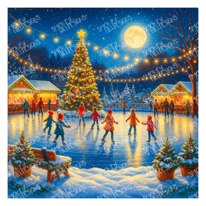 PatternPly® Transparent Winter Skating