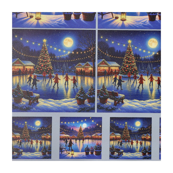 PatternPly® Full Coverage Winter Skating 2 sizes