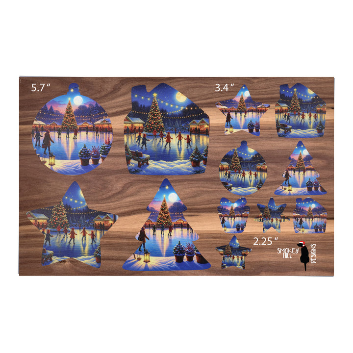 PatternPly® Full Coverage Winter Skating 3 sizes