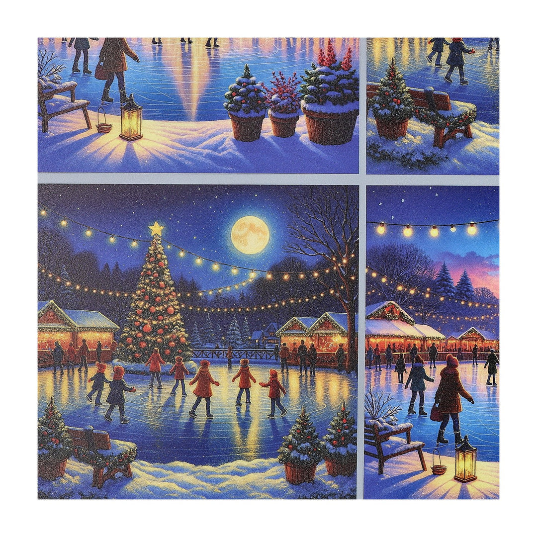 PatternPly® Full Coverage Winter Skating 3 sizes