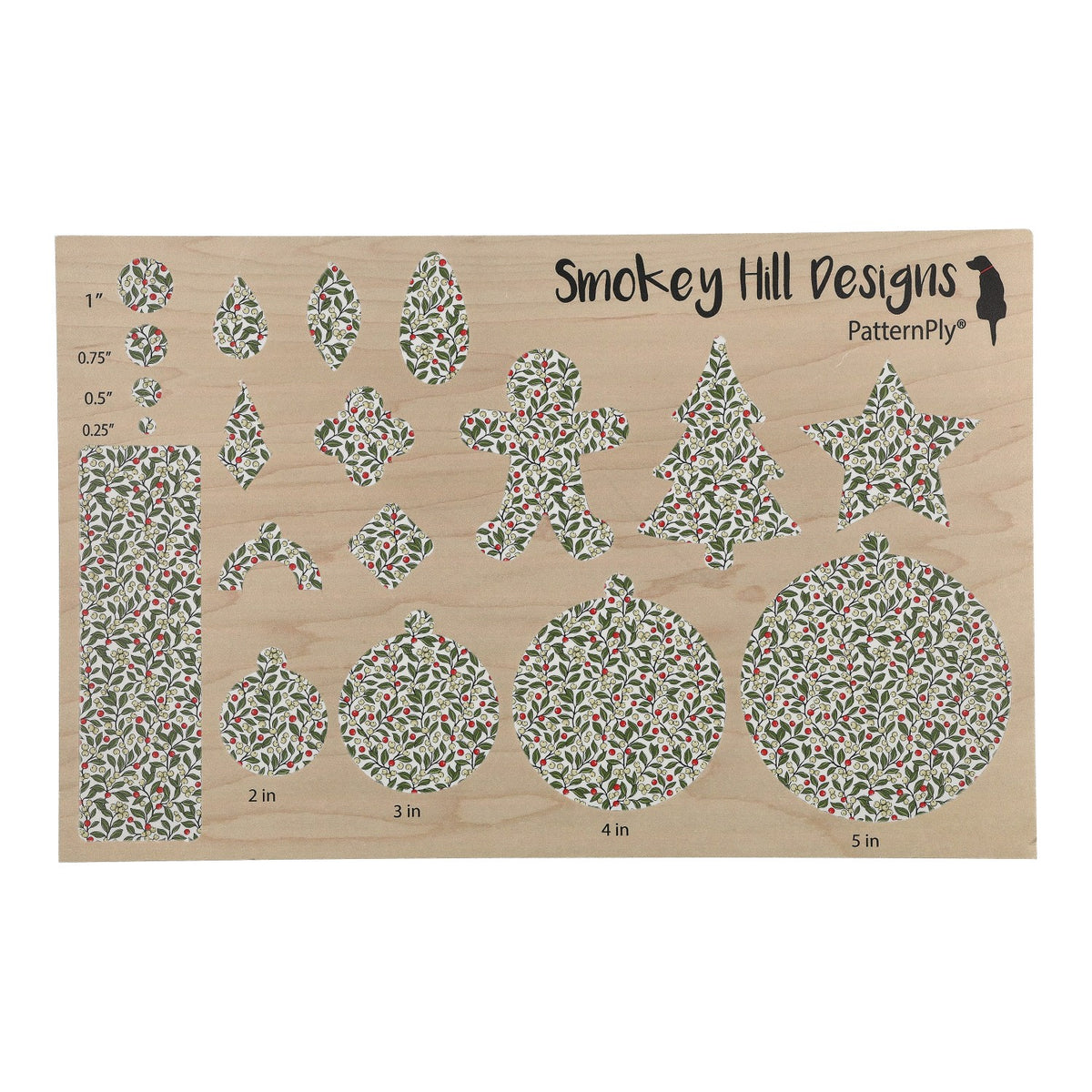 PatternPly® Full Coverage Winterberry Vines product photo 3