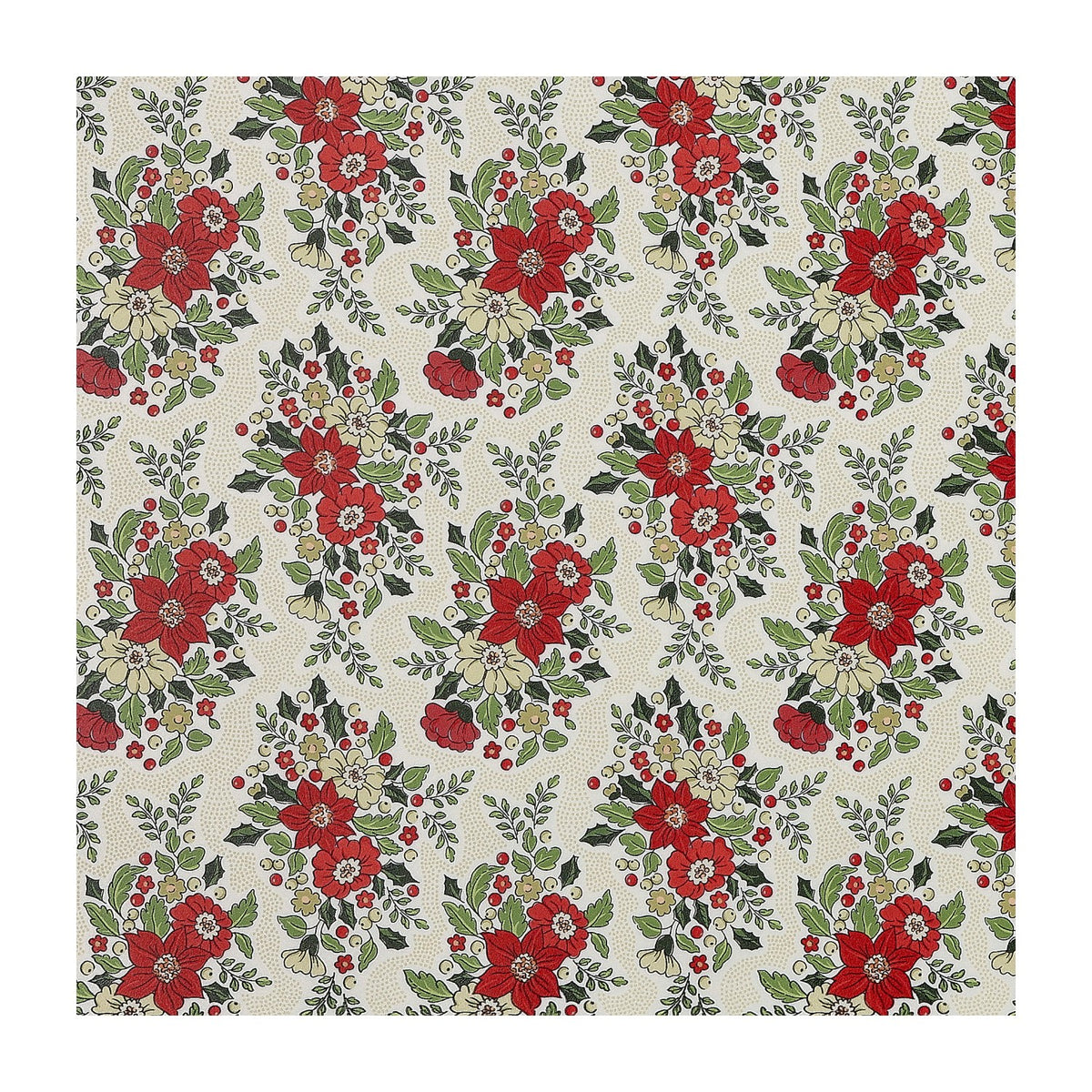 PatternPly® Full Coverage Winter Bloom sheet showing the pattern