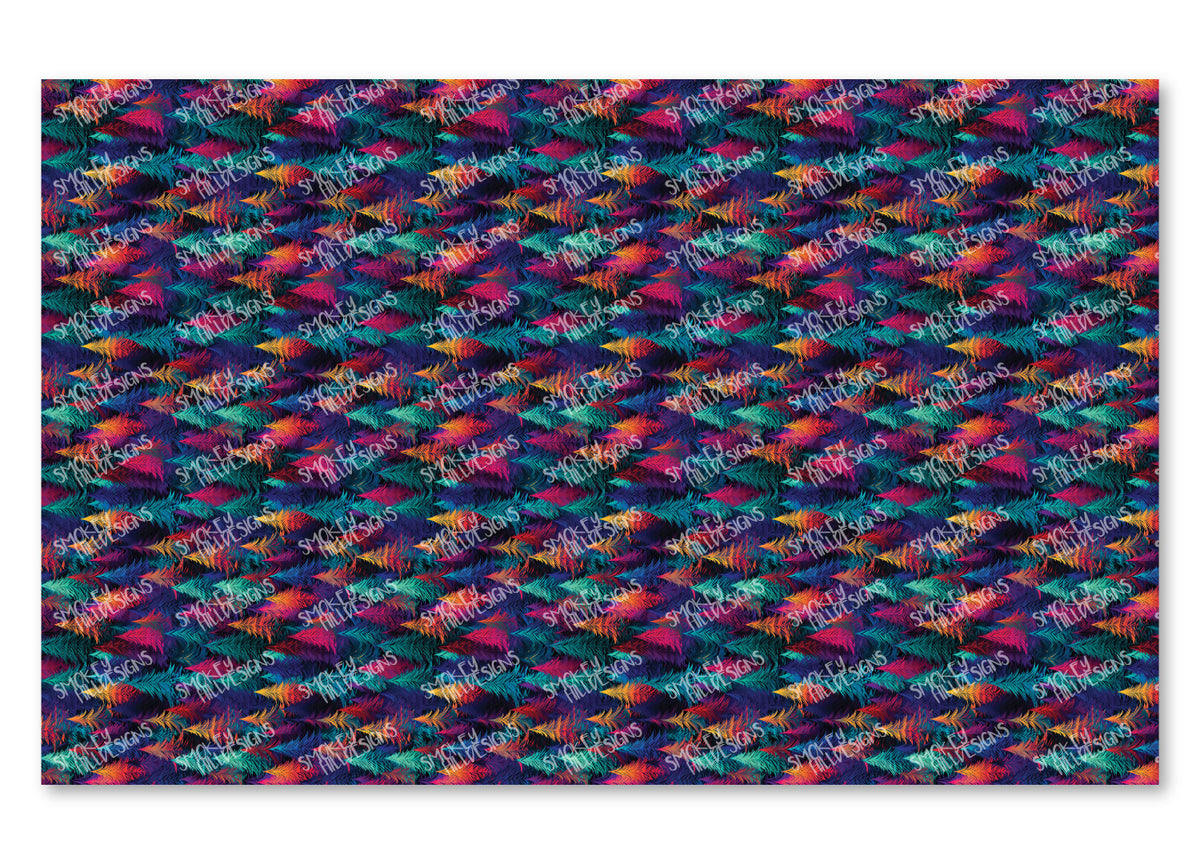 PatternPly® Full Coverage Wispy Tree Forest VERTICAL product photo 2