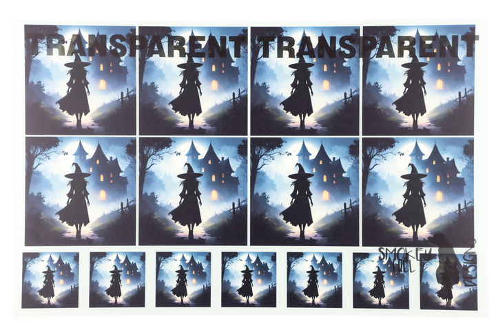 PatternPly® Transparent Witches Walk 2 Sizes