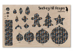 PatternPly® Full Coverage Witchy Bookshelves VERTICAL product photo 3