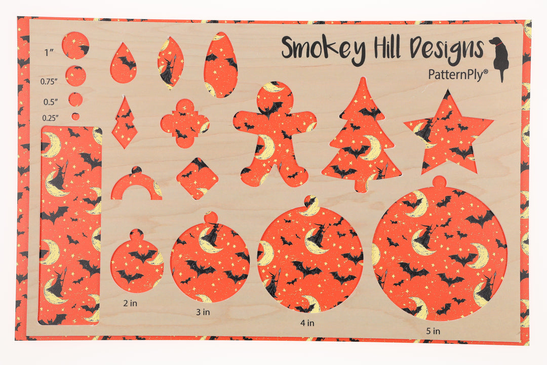 PatternPly® Transparent Witchy Moons