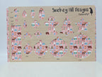 PatternPly® Full Coverage Woodland Christmas on Pink LARGE product photo 3