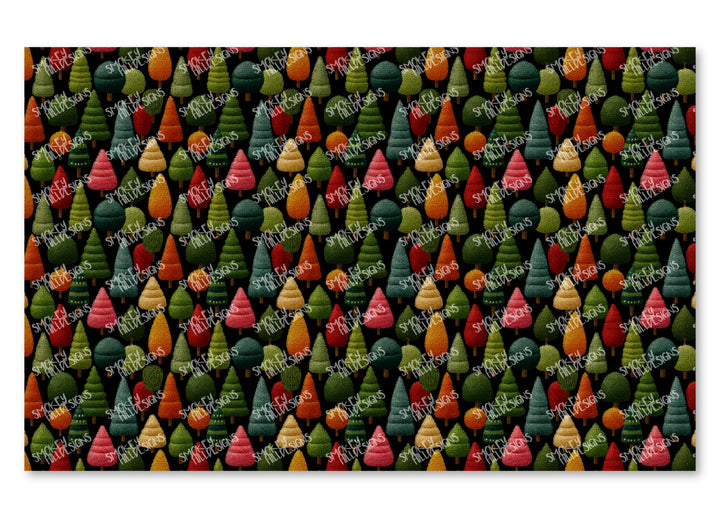 PatternPly® Transparent Woodland Embroidery