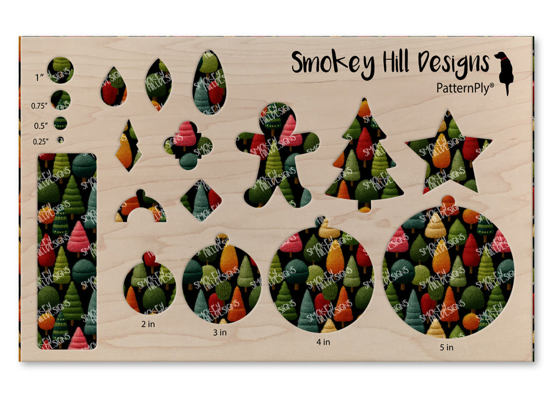 PatternPly® Transparent Woodland Embroidery