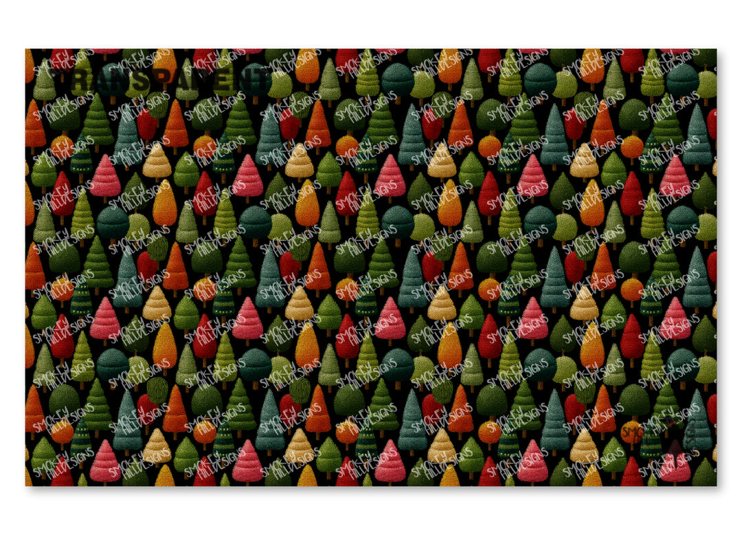 PatternPly® Transparent Woodland Embroidery