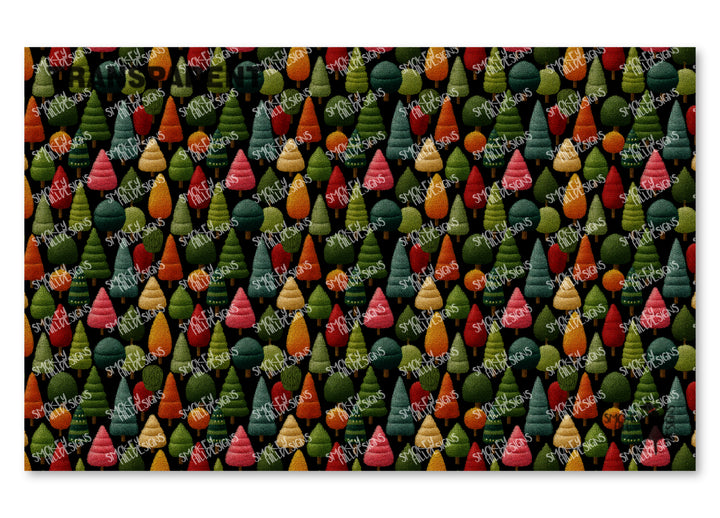 PatternPly® Transparent Woodland Embroidery