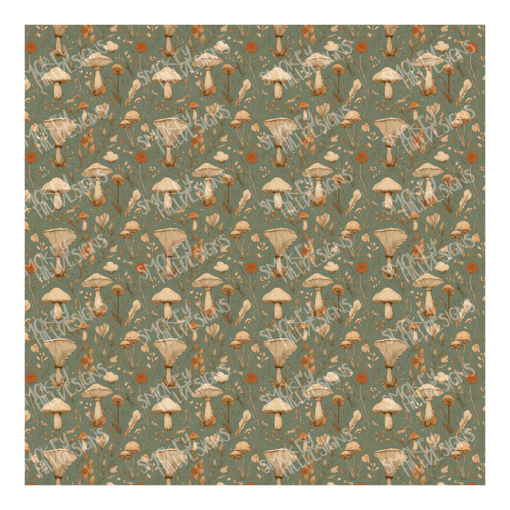 PatternPly® Full Coverage Woodland Forage sheet showing the pattern