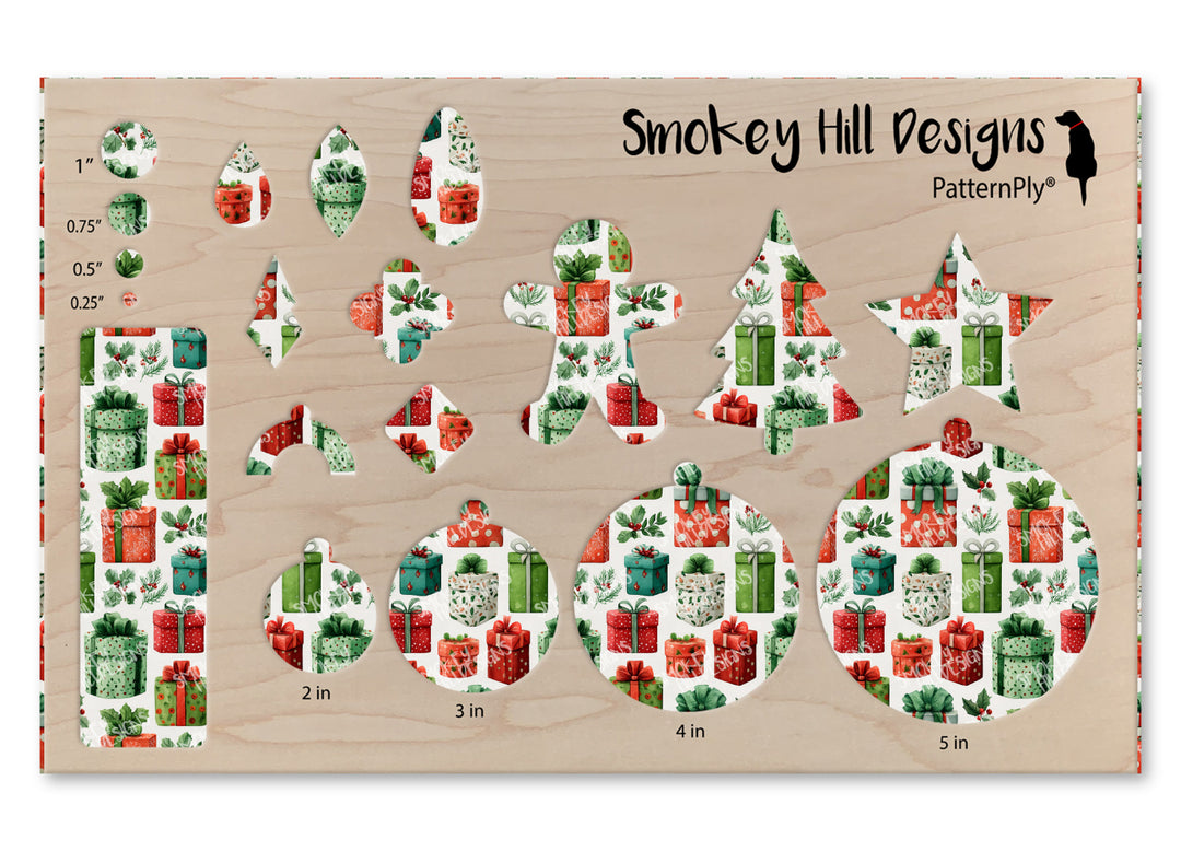 PatternPly® Transparent Wrapped Gifts