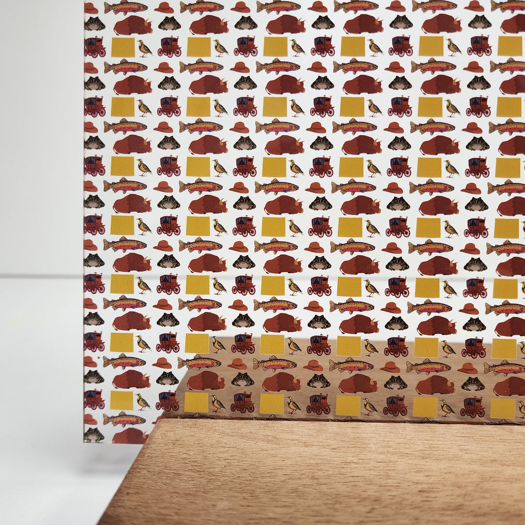 PatternPly® Scattered Wyoming Icons sheet showing the pattern