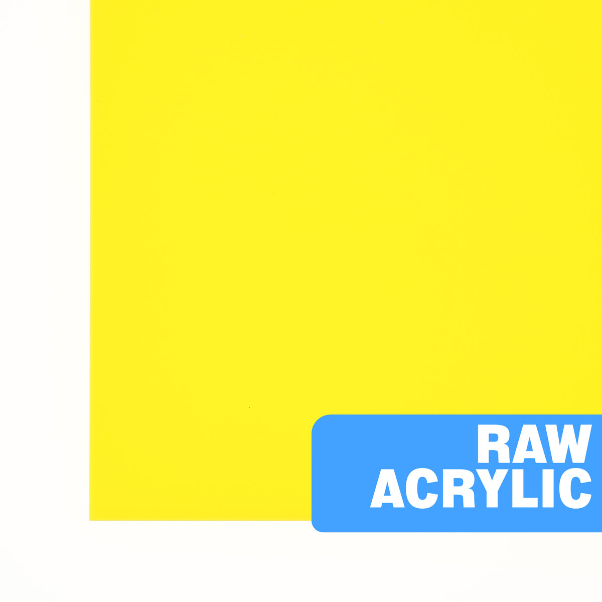 1/16" Yellow Acrylic Gloss / Gloss