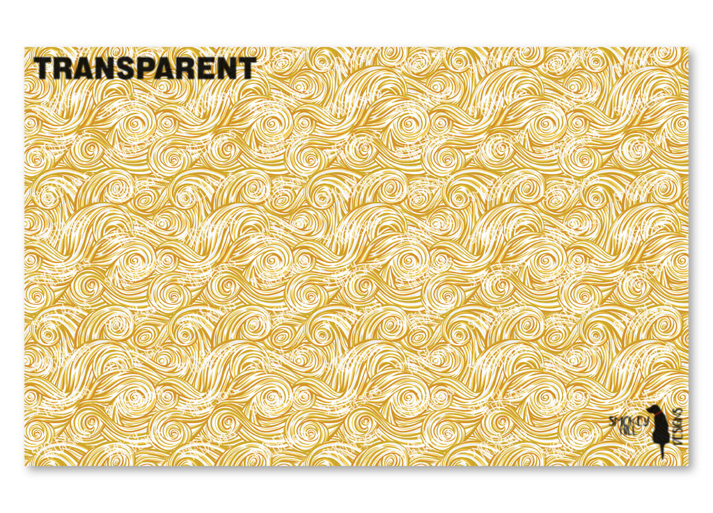 PatternPly® Transparent Yellow and White Swirls product photo 2