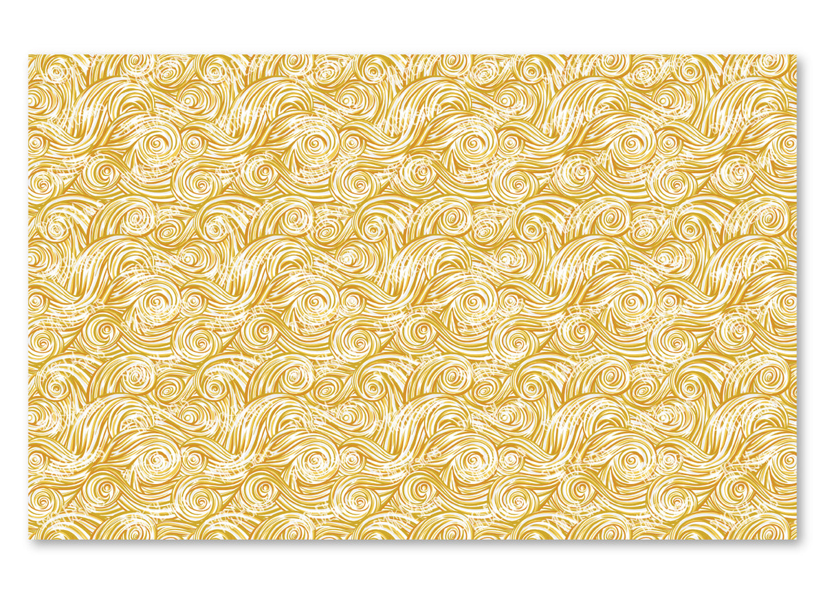PatternPly® Scattered Yellow and White Swirls product photo 2