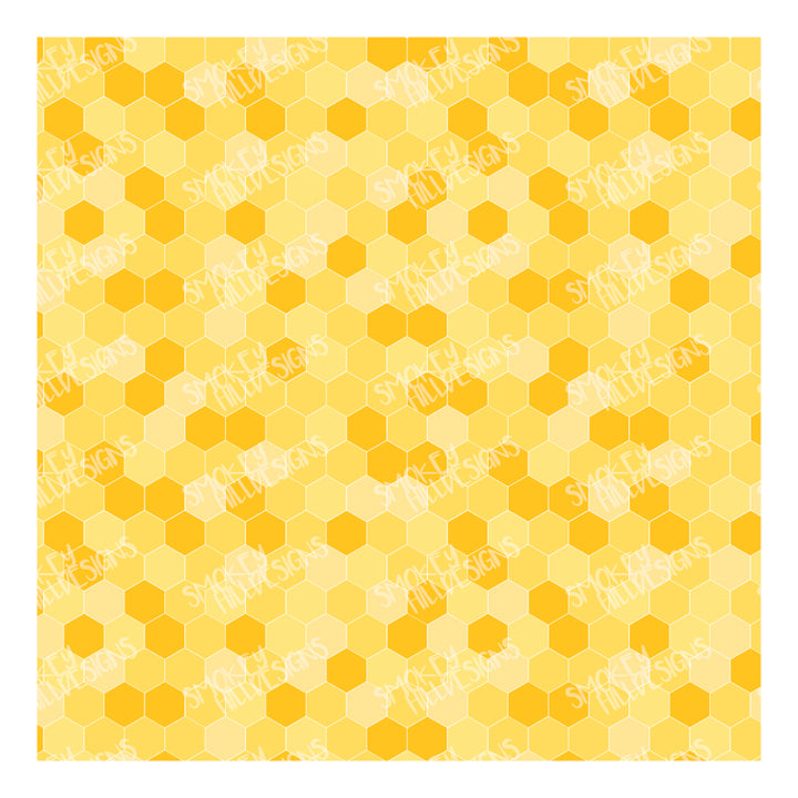 PatternPly® Full Coverage Yellow Honeycomb