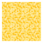 PatternPly® Full Coverage Yellow Honeycomb MICRO sheet showing the pattern