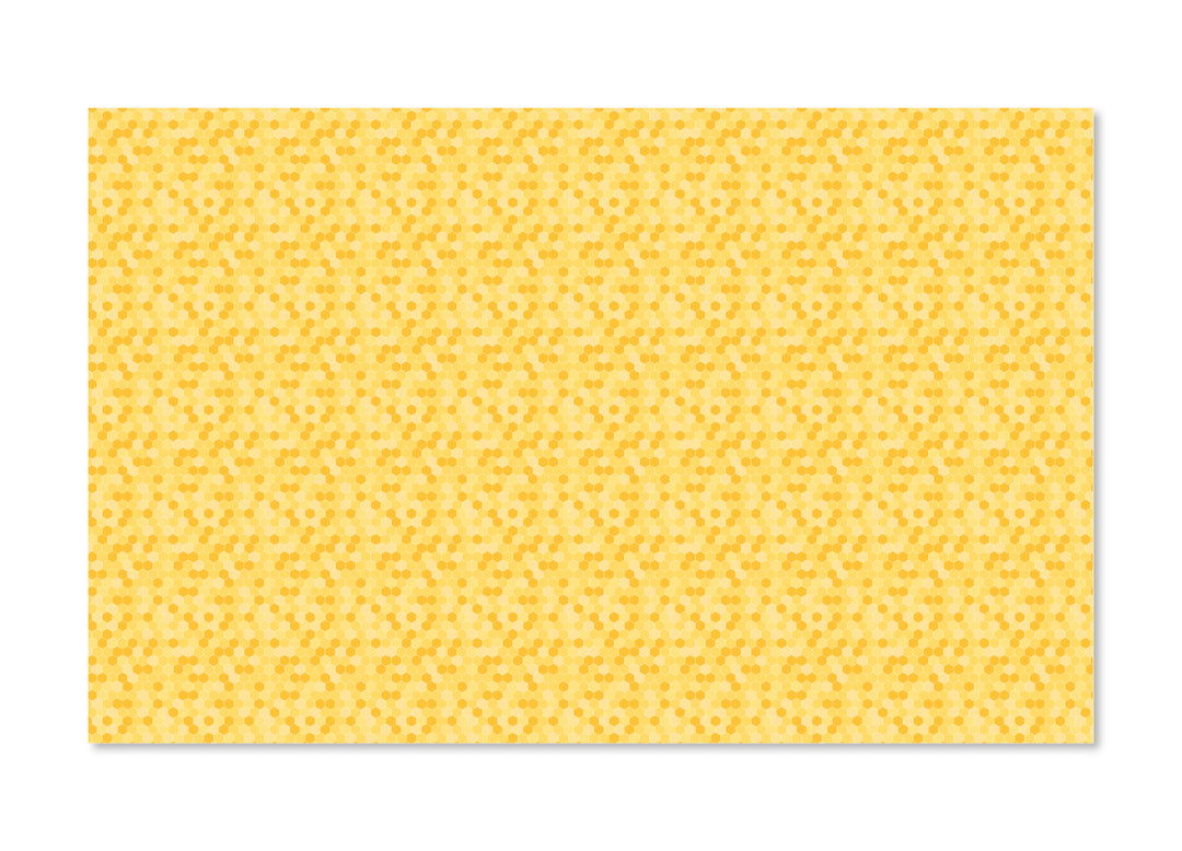 PatternPly® Full Coverage Yellow Honeycomb MICRO