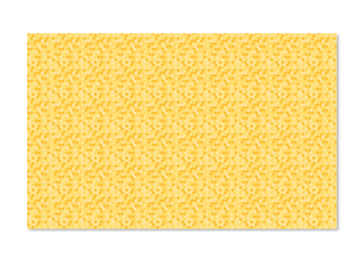 PatternPly® Full Coverage Yellow Honeycomb MICRO product photo 2