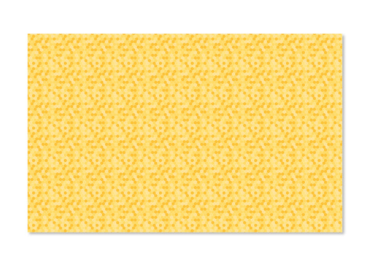 PatternPly® Full Coverage Yellow Honeycomb MICRO