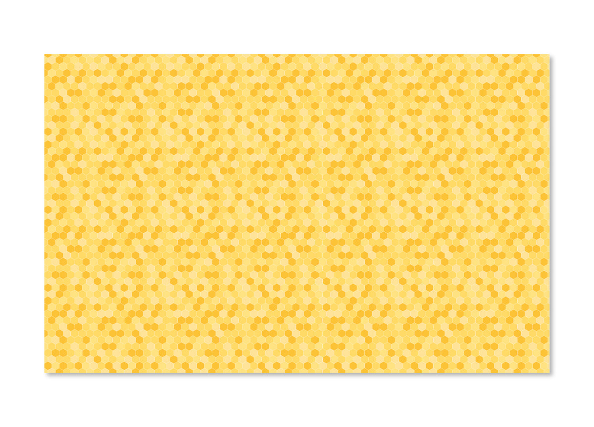 PatternPly® Full Coverage Yellow Honeycomb product photo 2