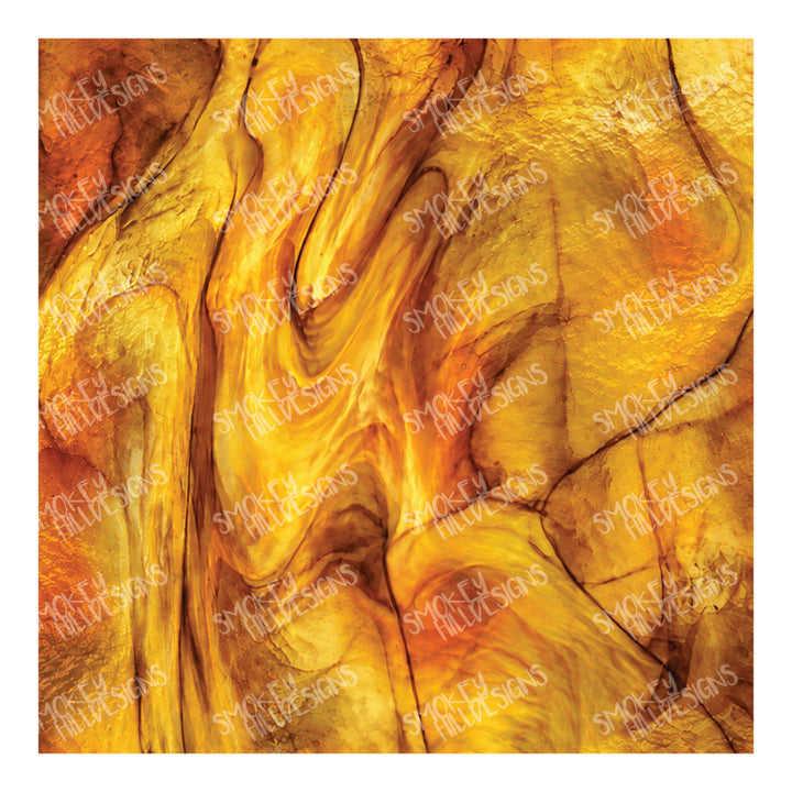 PatternPly® Full Coverage Realistic Yellow Stained Glass