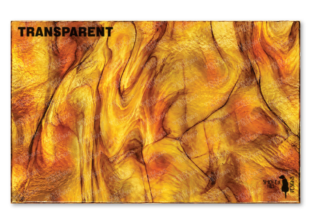 PatternPly® Transparent Realistic Yellow Stained Glass product photo 2