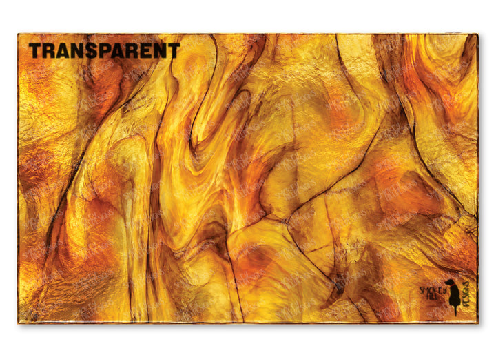 PatternPly® Transparent Realistic Yellow Stained Glass