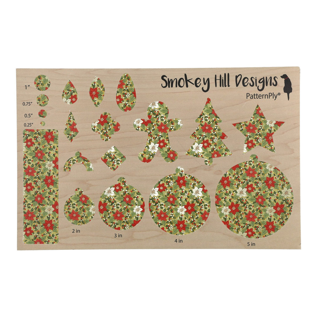 PatternPly® Transparent Yuletide Bouquet