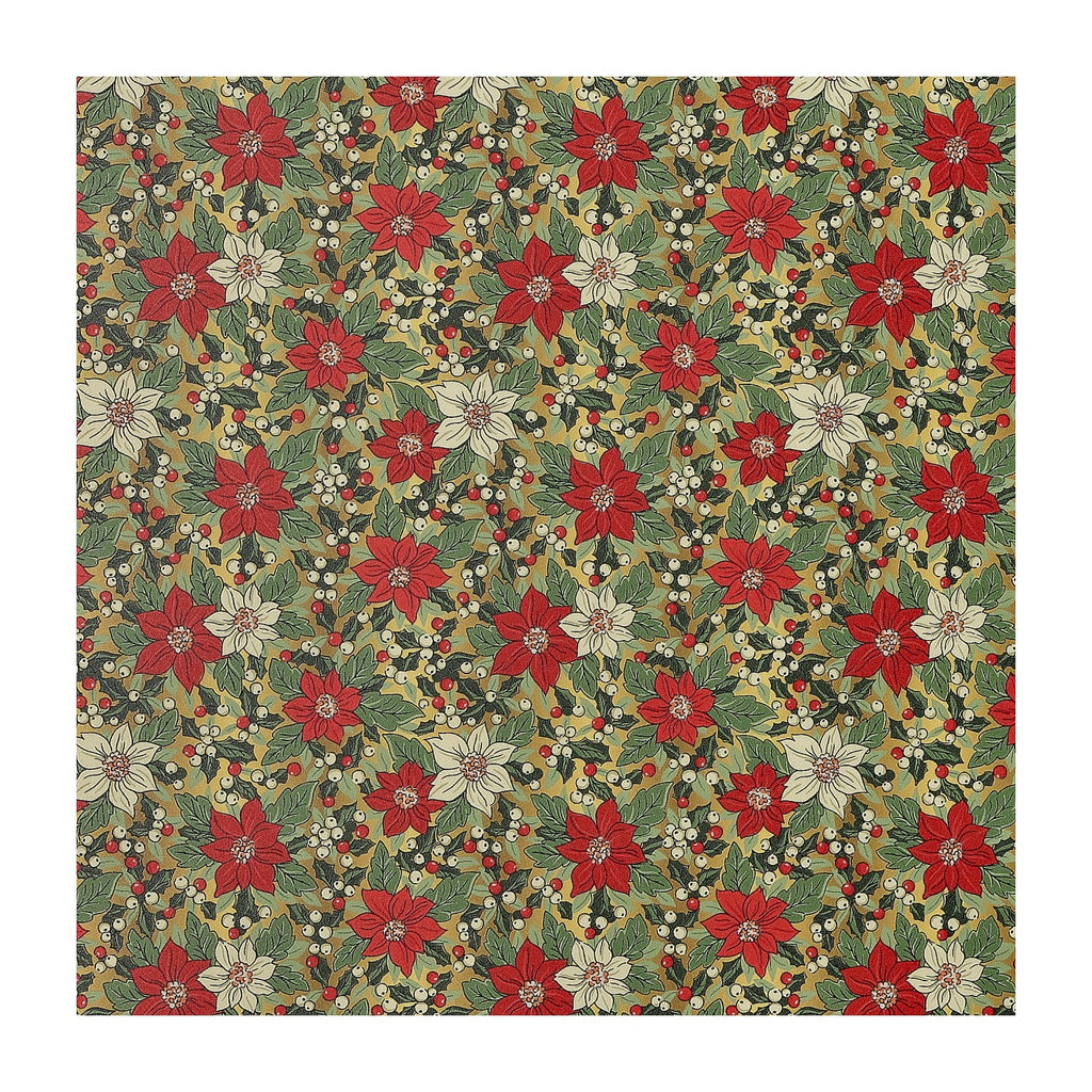 PatternPly® Full Coverage Yuletide Bouquet sheet showing the pattern