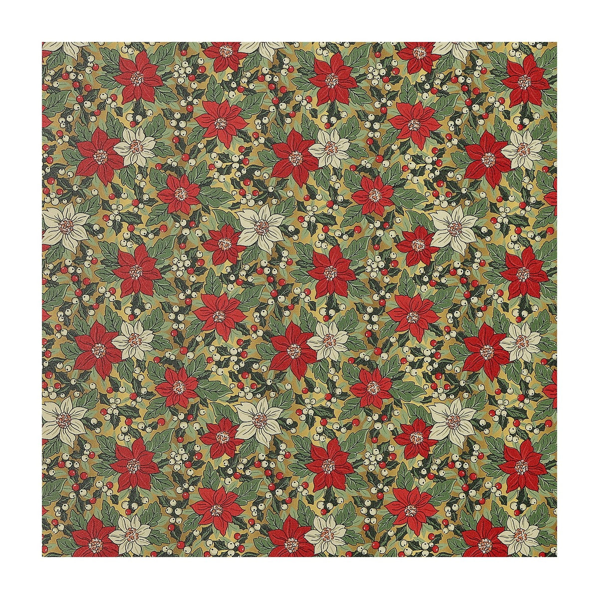 PatternPly® Full Coverage Yuletide Bouquet sheet showing the pattern