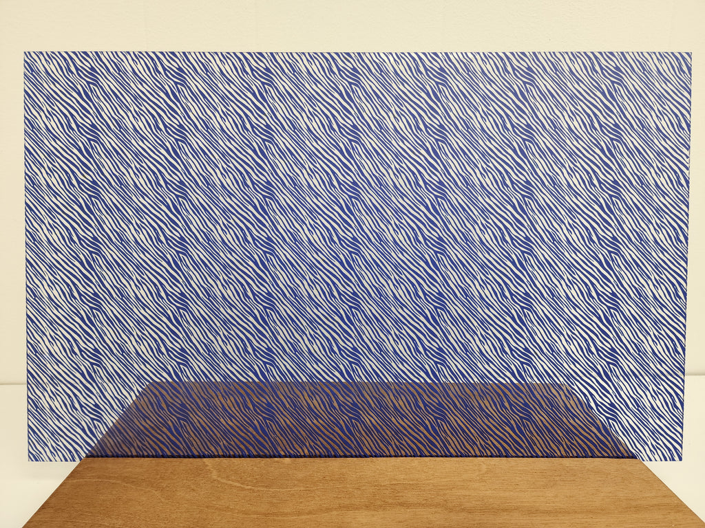 PatternPly® Scattered Zebra BLUE product photo 3