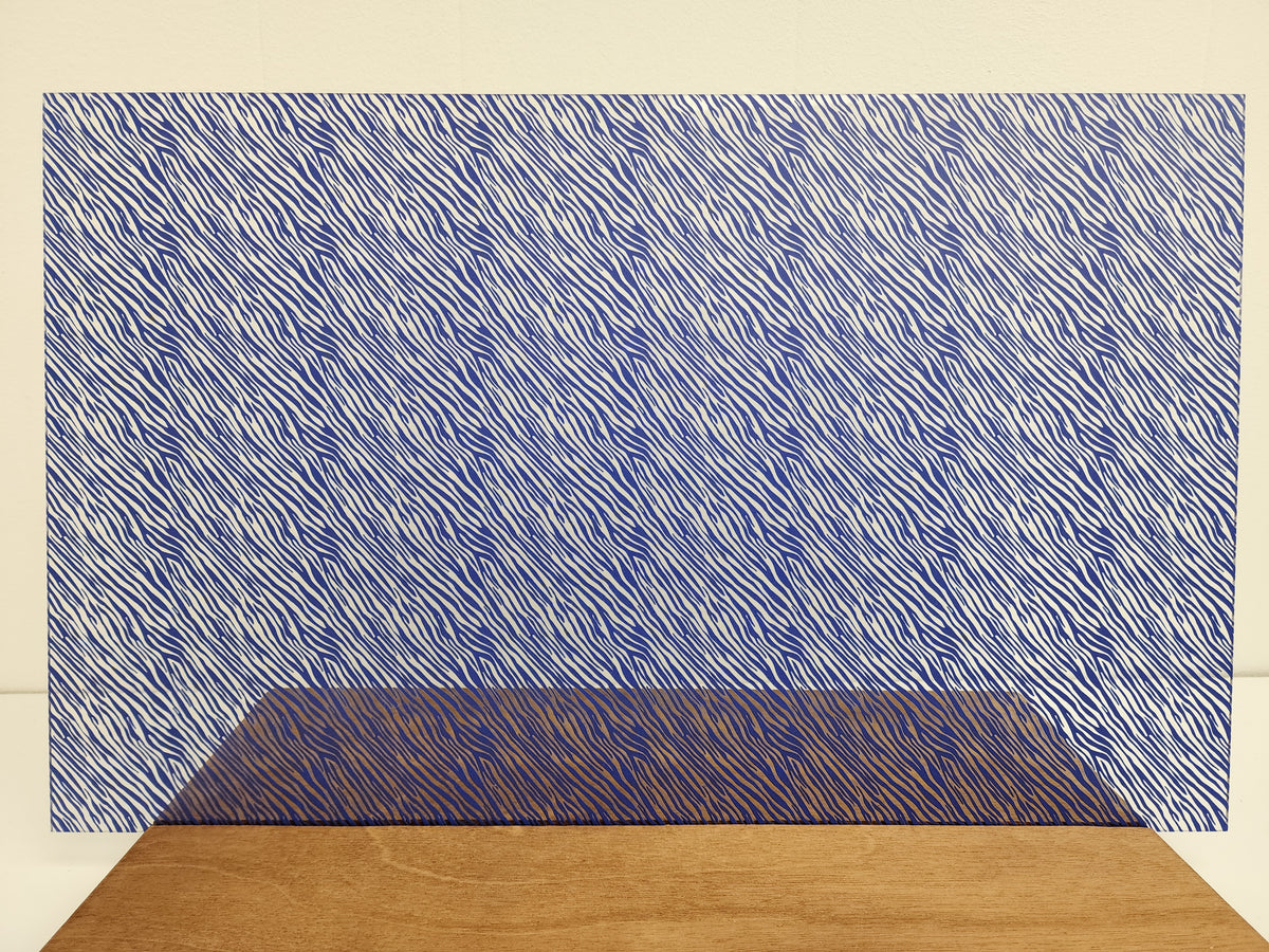 PatternPly® Scattered Zebra BLUE product photo 3