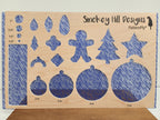 PatternPly® Scattered Zebra BLUE product photo 2