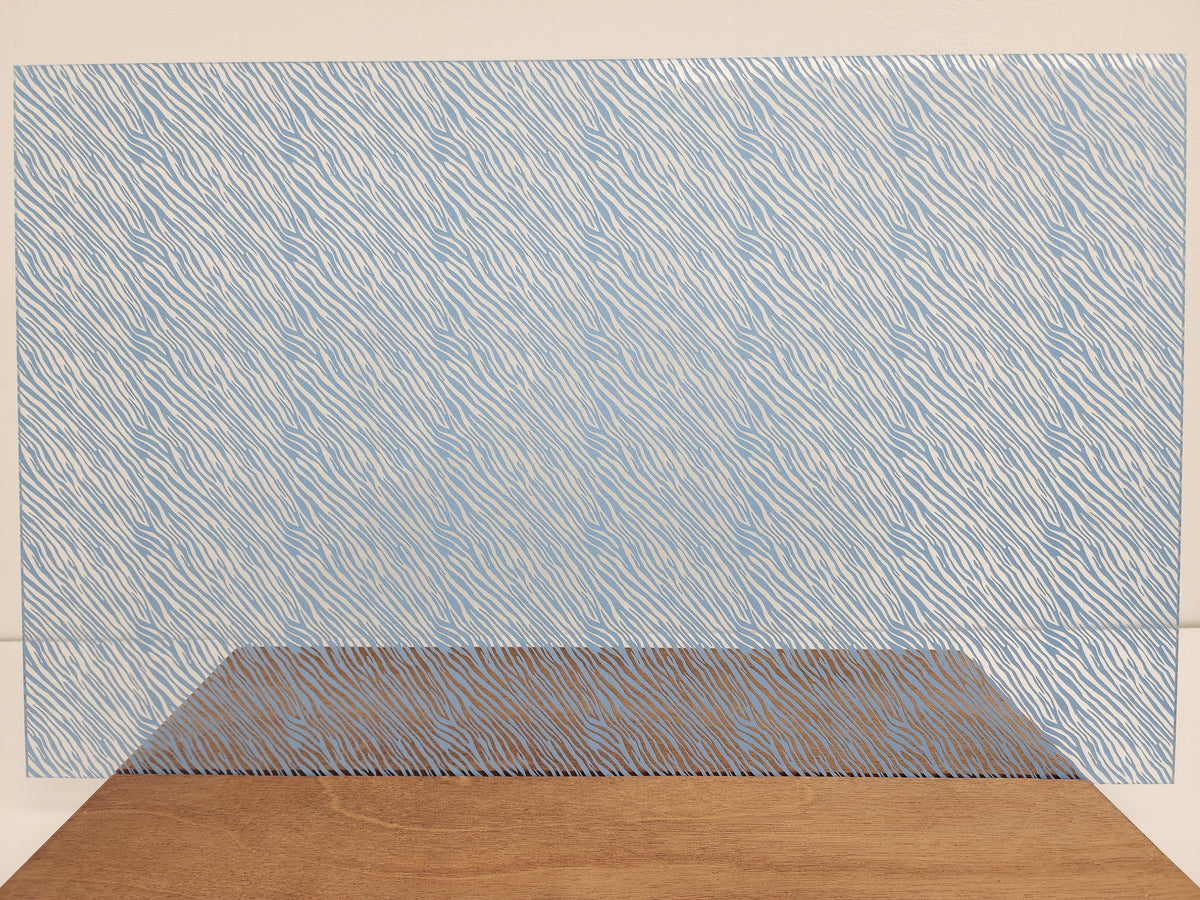 PatternPly® Scattered Zebra LIGHT BLUE product photo 3