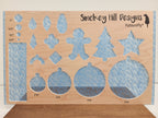 PatternPly® Scattered Zebra LIGHT BLUE product photo 2