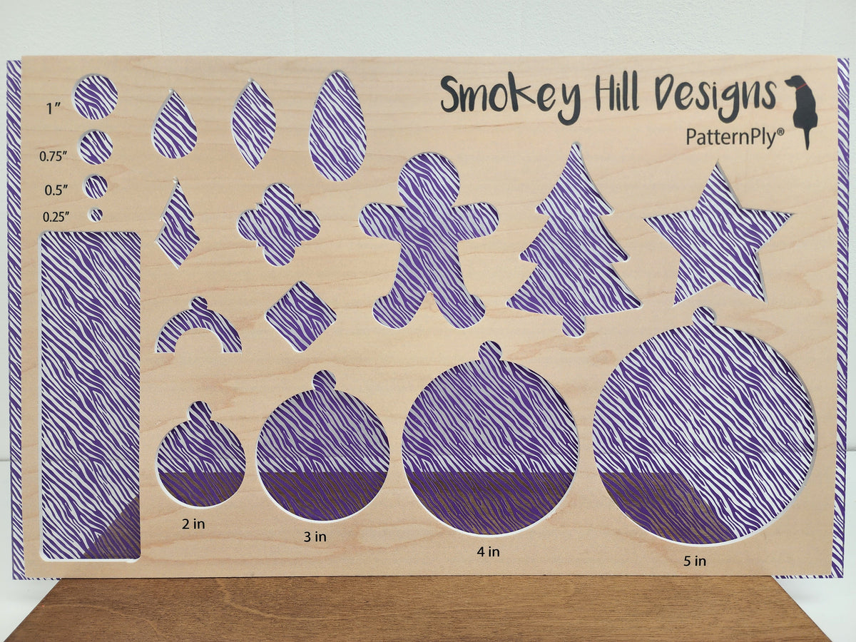 PatternPly® Scattered Zebra PURPLE product photo 2