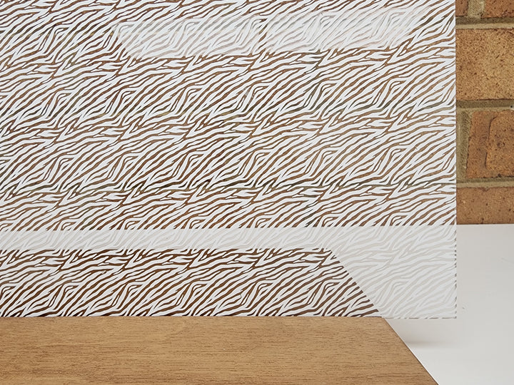 PatternPly® Scattered Zebra WHITE