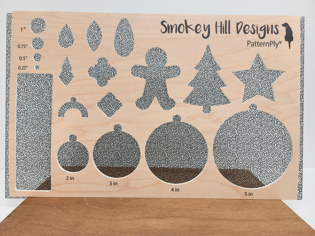 PatternPly® Scattered Zig Zag Confetti BLACK product photo 2