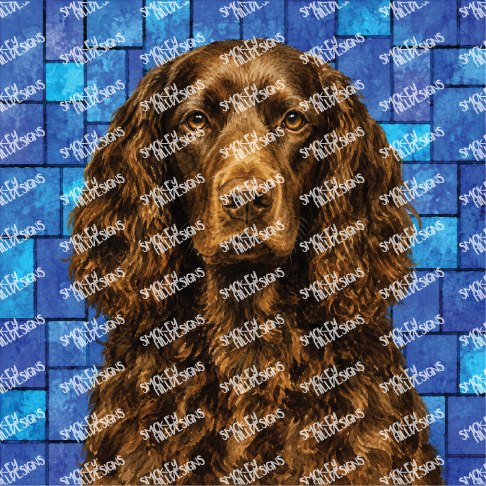 PatternPly® Transparent Dog Breed Series Volume 4 Dog Portraits in Watercolor 13