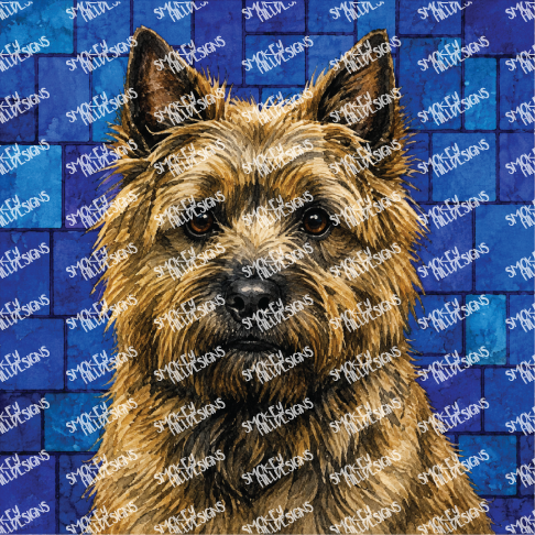 PatternPly® Transparent Dog Breed Series Volume 4 Dog Portraits in Watercolor 17