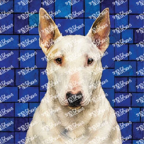 PatternPly® Full Coverage Dog Breed Series Volume 4 Dog Portraits in Watercolor 30