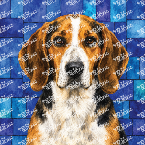 PatternPly® Full Coverage Dog Breed Series Volume 4 Dog Portraits in Watercolor 3