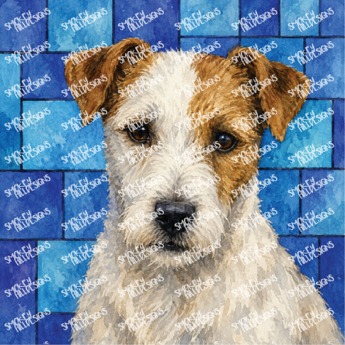 PatternPly® Transparent Dog Breed Series Volume 5 Dog Portraits in Watercolor 10
